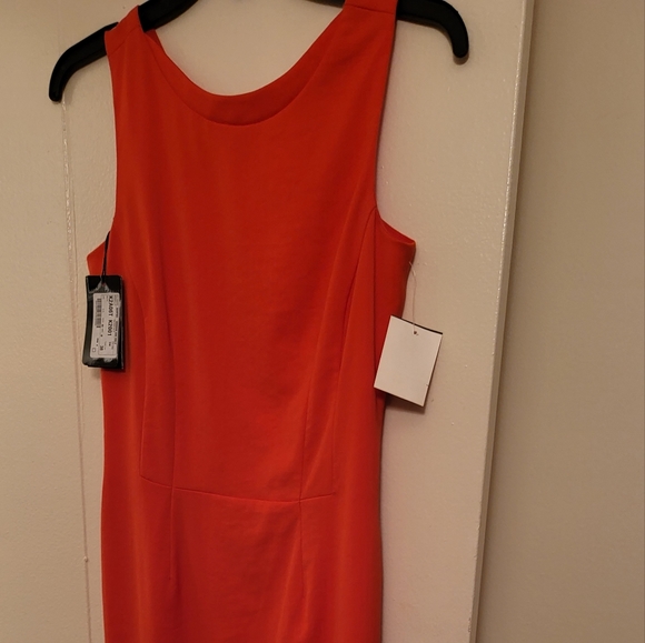 strapless open back dress A-line Long Sleeves Light Burnt Orange Modest Prom Dresses PD018 – bridalsew main image 0